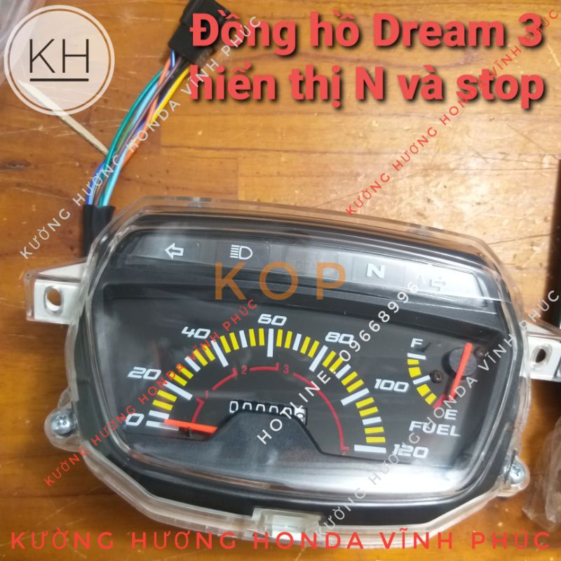 Đồng hồ DREAM 3 lùn (loại N,1,2,3,4 hoặc hiển thị N và stop)lắp thái hoặc trung quốc hàng L1 (-10%)