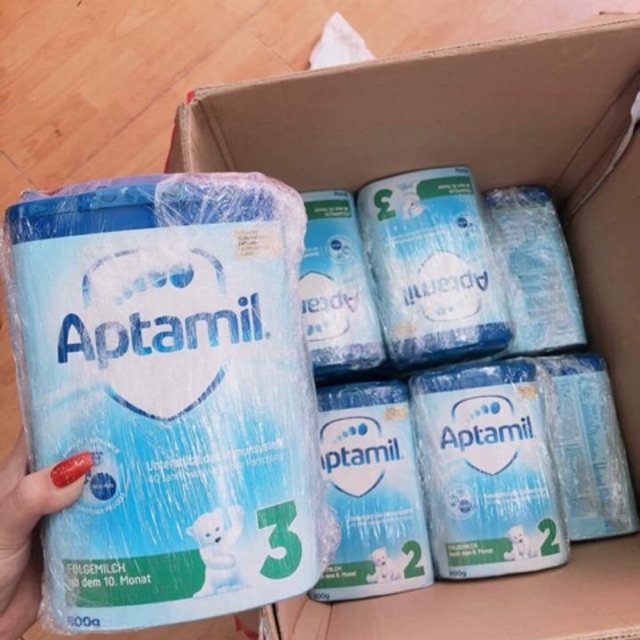 Sữa aptamil Đức xách tay có bill đầy đủ- số 1,3- 800g -