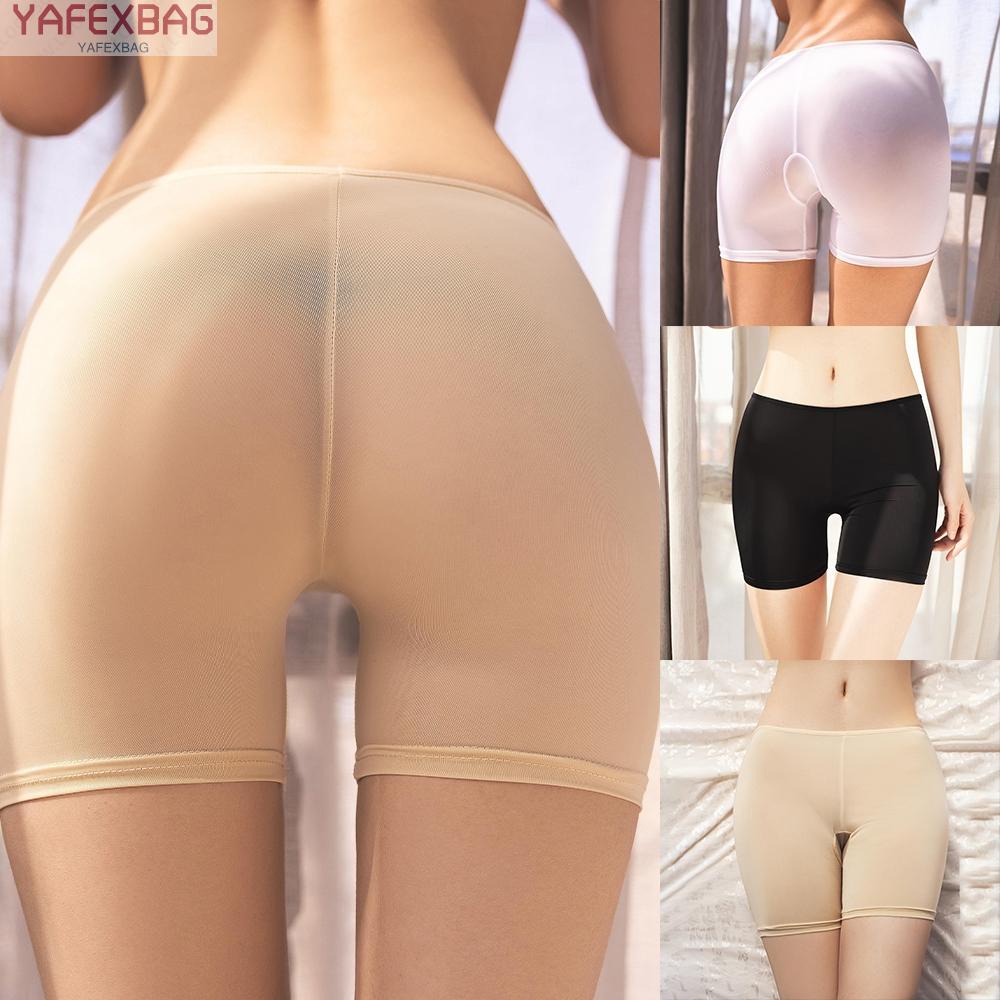 Women Sexy Sheer Ultra-thin Shorts See Through Booty Micro Boxer Hot Pants New