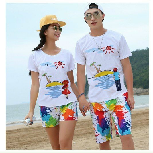 Bộ đi biển, đồ nhóm, đồ gia đình, teambuilding, 4 MẪU ĐẸP