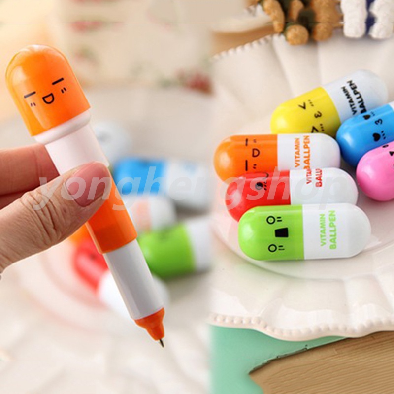 Bút bi hình viên thuốc đáng yêu