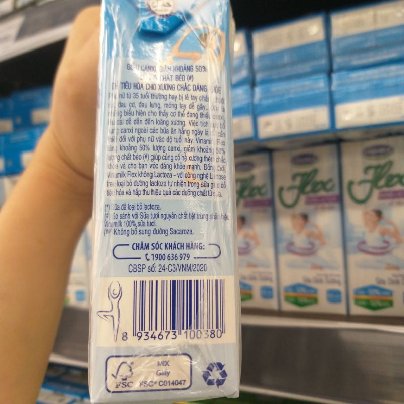 Sữa Flex Vinamilk 180ml[date mới]
