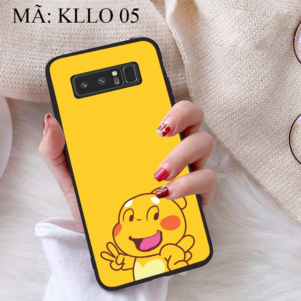 Ốp lưng Samsung Note 8 viền dẻo TPU BST Khủng Long Lai Ong