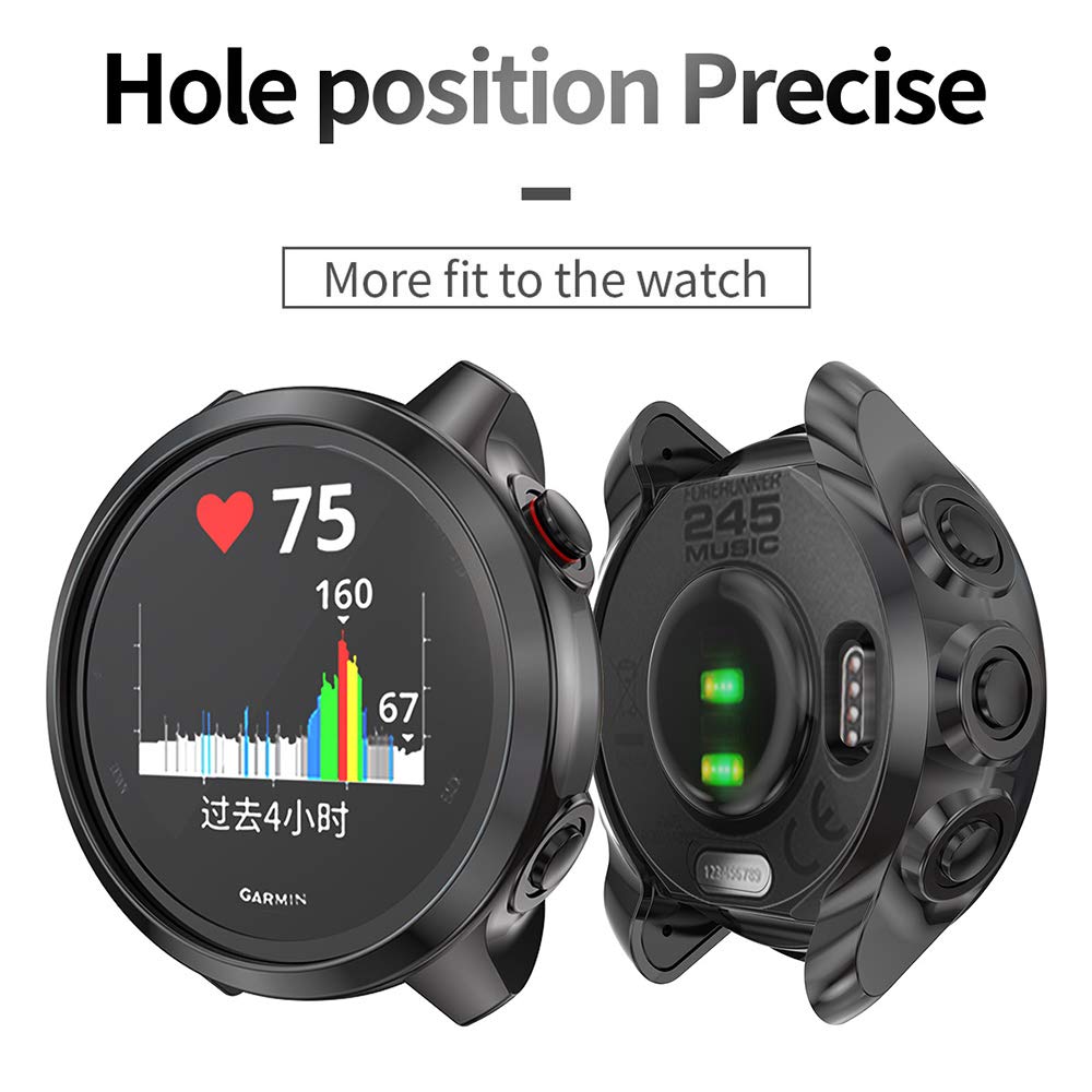 GARMIN Ốp Tpu Bảo Vệ Màn Hình Cho Đồng Hồ Thông Minh Garmin Forerunner 245