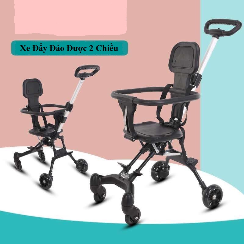 Xe đẩy gấp gọn cho em bé đi du lịch siêu gọn nhẹ