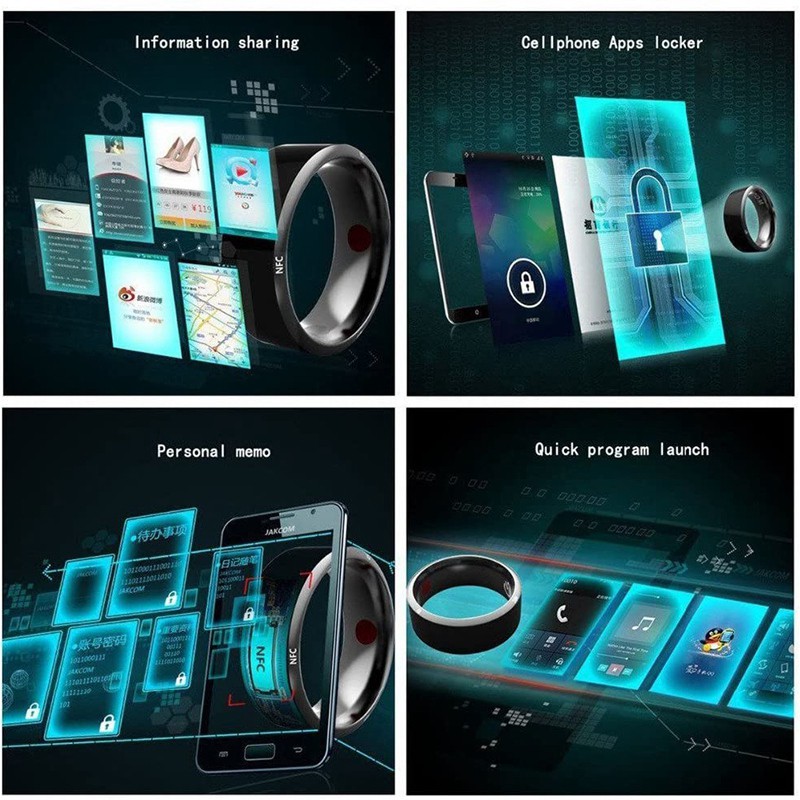 Nhẫn Thông Minh Jakcom R3 Công Nghệ Nghệ Thuật Cho Android Windows Nfc 9