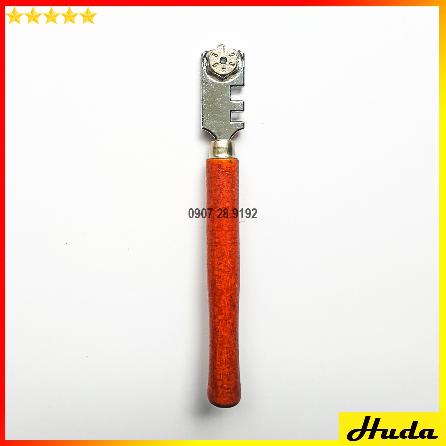 Dao cắt kiếng bẻ kiếng 6 lưỡi 130mm Glass Cutter TOLSEN - Dao cắt kính Tolsen