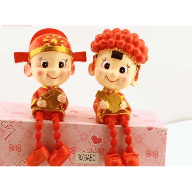 Bộ cô dâu chú rể sứ đỏ