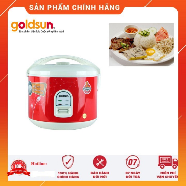 [chính hãng] Nồi cơm điện goldsun CB3203 dung tích 1.8l | BigBuy360 - bigbuy360.vn