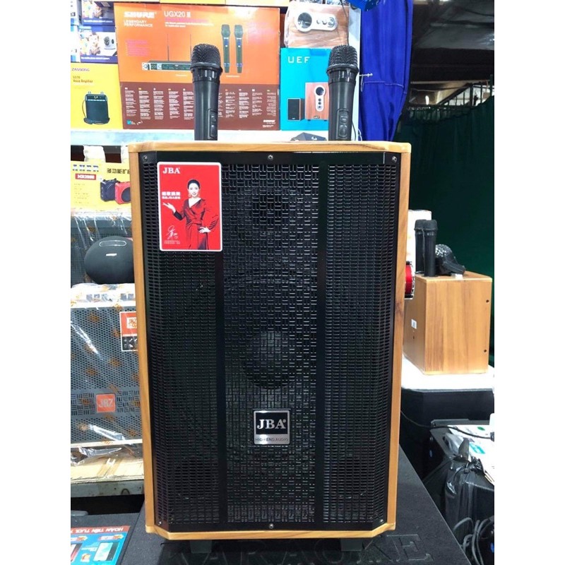 Loa Kéo JBA CH8 Bass 20 và JBA CH10 bass 25, Âm thanh tinh khiết, kèm 2 mic, có khiển từ xa