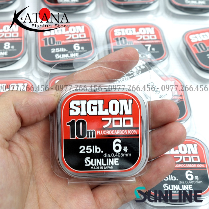 Dây FluoroCarbon Sunline Siglon FC - cuộn 10m - Made in Japan