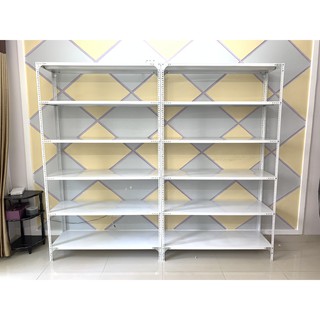 Sắt V lỗ (V3.5 màuTrắng, dài 2m, dày1,6mm) - Lắp ráp kệ sắt đa năng