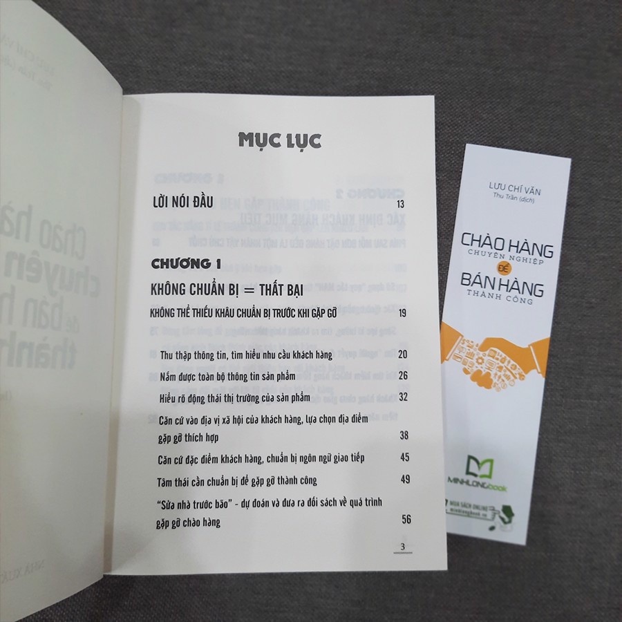 Sách : Chào Hàng Chuyên Nghiệp Để Bán Hàng Thành Công - Kim Chỉ Nam Của Nhân Viên Bán Hàng