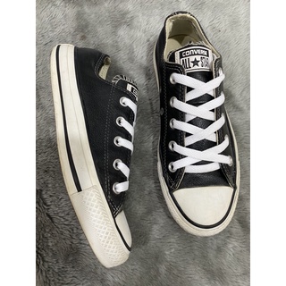 GIÀY CONVERSE CỔ THẤP ĐEN SIZE 35-36/22cm(Real 100%/2Hand)