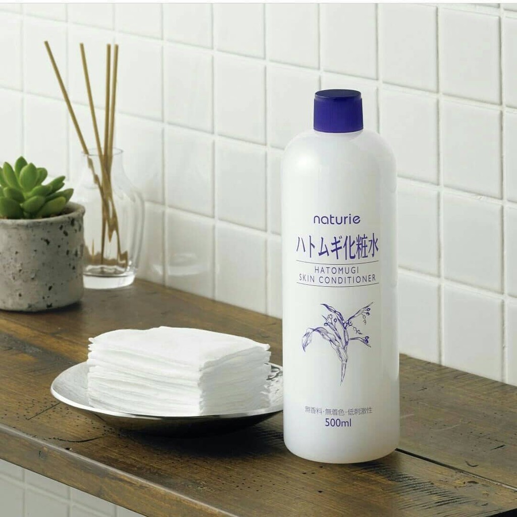 Nước Hoa Hồng Dưỡng Sáng Da Naturie Hatomugi Skin Conditioner