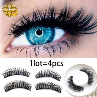 [Hàng mới về] Hộp 4 lông mi giả 3D có nam châm cao cấp