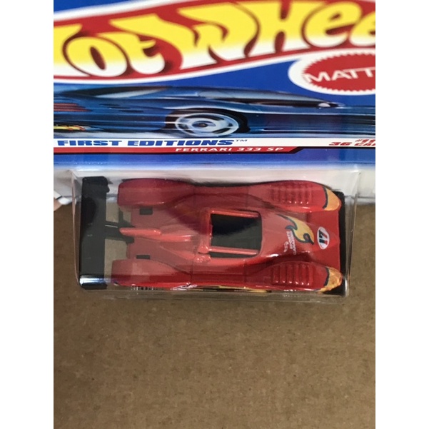 Xe mô hình Hot Wheels Ferrari 333 SP card Cổ hot wheels rất hiếm