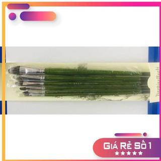Bộ cọ lông chồn 6 cây có vỏ