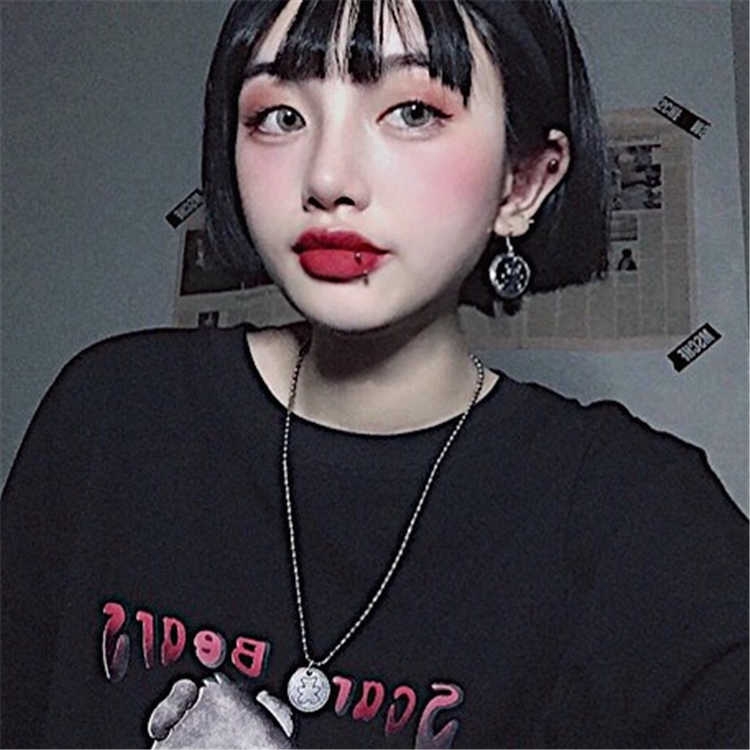 Bộ dây chuyền + bông tai hình gấu đáng yêu cho nữ