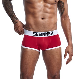 Quần lót Boxer Cotton lưng thấp quyến rũ cho nam