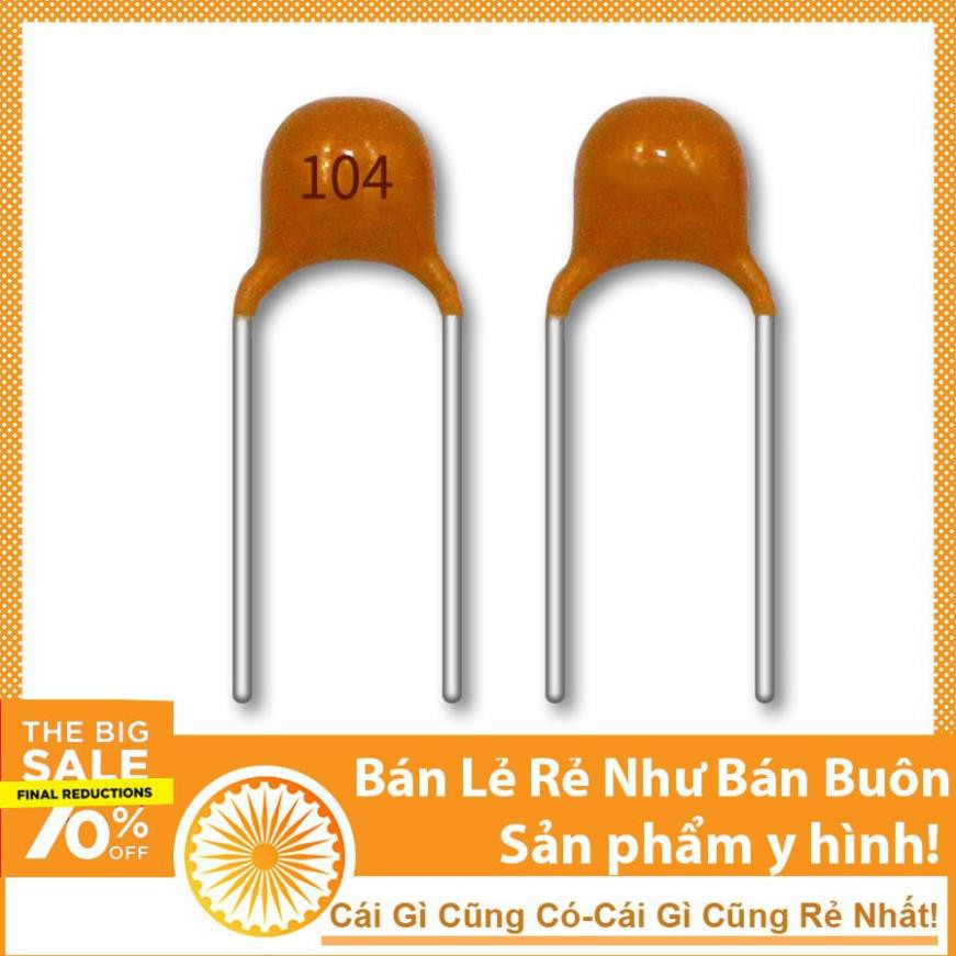 Tụ gốm 104 (Túi 10 con)