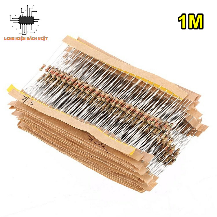 100 chiếc Điện trở 1M-1/4W