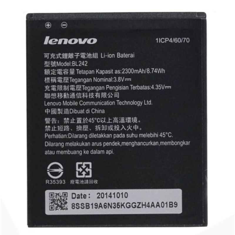 Pin BL242 cho máy Lenovo A6000 / A6010 bảo hành 6 tháng.