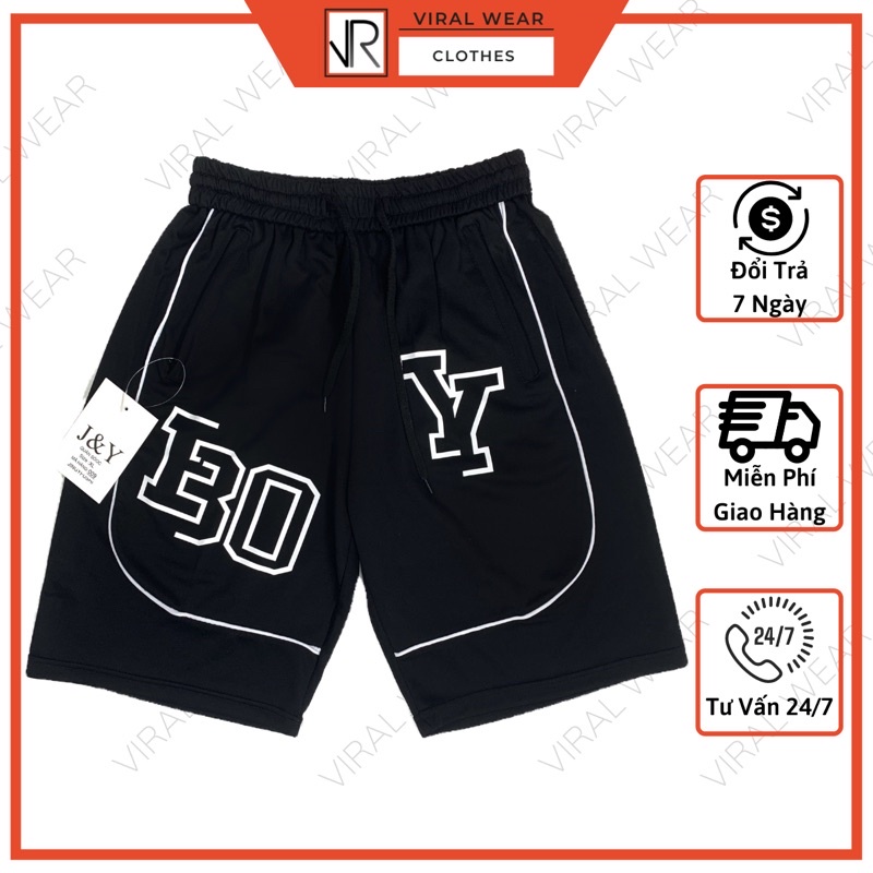 Quần Short, Quần Đùi Thể Thao Bóng Rổ Viral Wear Thoáng Mát, Dễ Vận Động