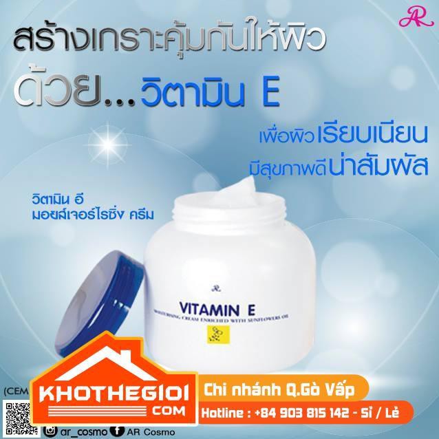 Kem dưỡng thể Vitamin E Thái Lan 200ml