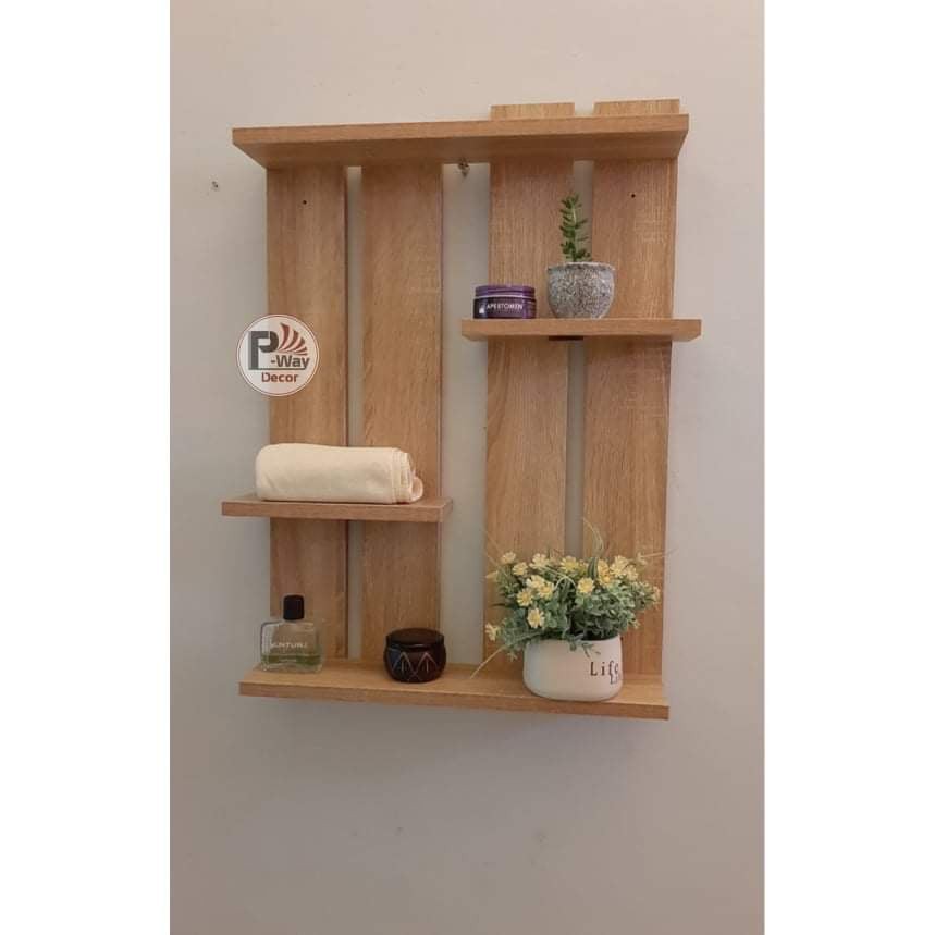 KỆ GỖ TREO TƯỜNG (KỆ LAM 4 THANH) | BigBuy360 - bigbuy360.vn