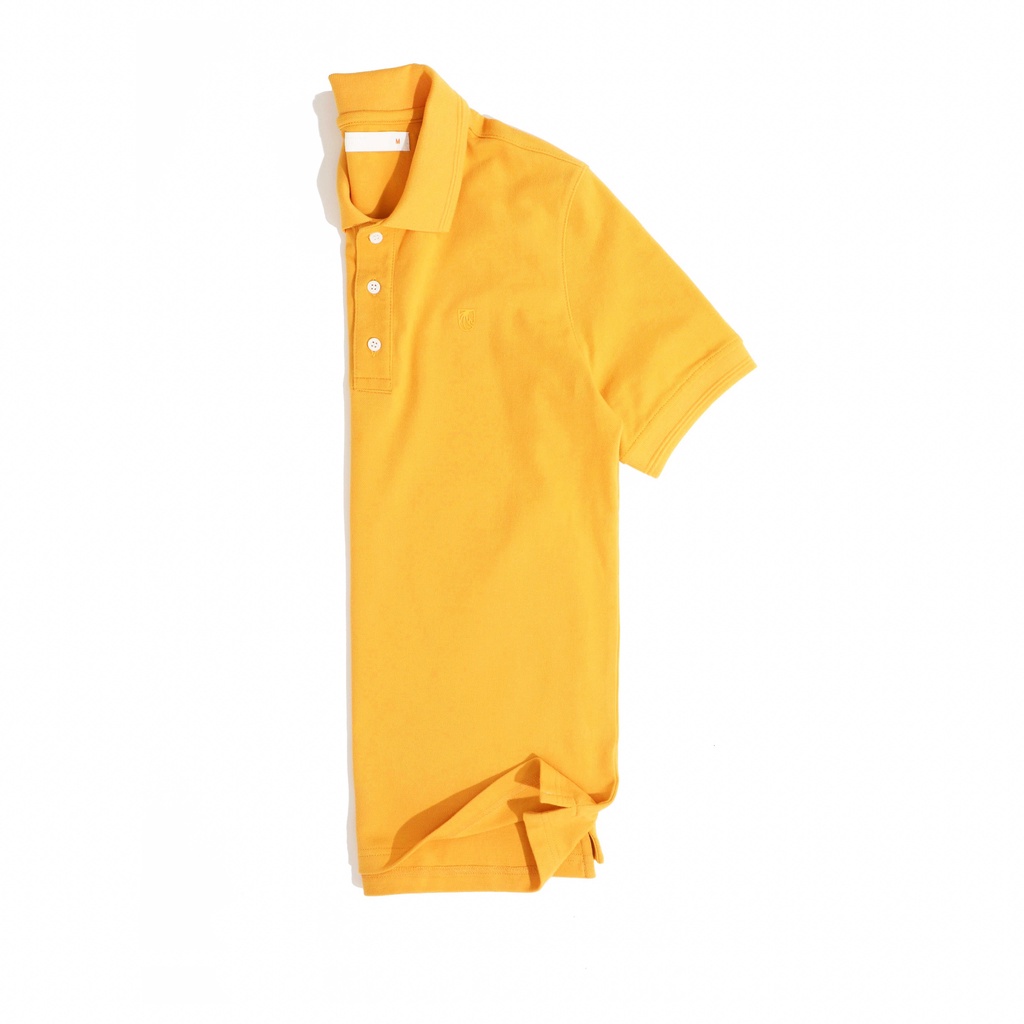Áo Thun Nam Cao Cấp Yellow Basic Polo BY COTTON