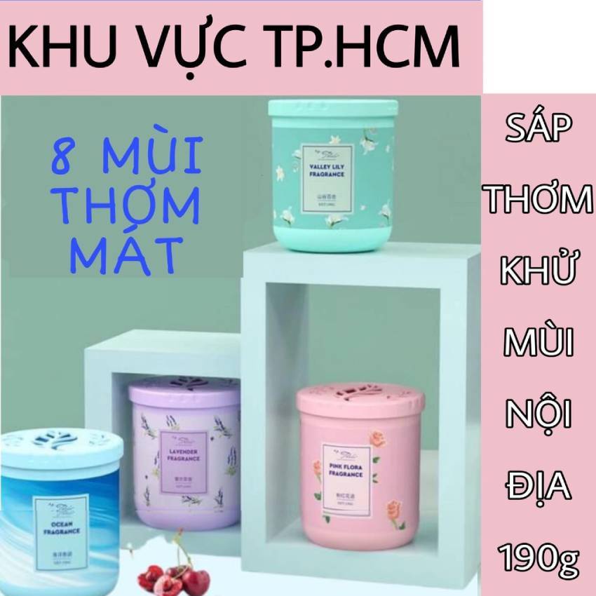 Sáp thơm Thalo khử mùi phòng, xe ô tô,toilet,tủ quần áo Nội địa Trung ILY