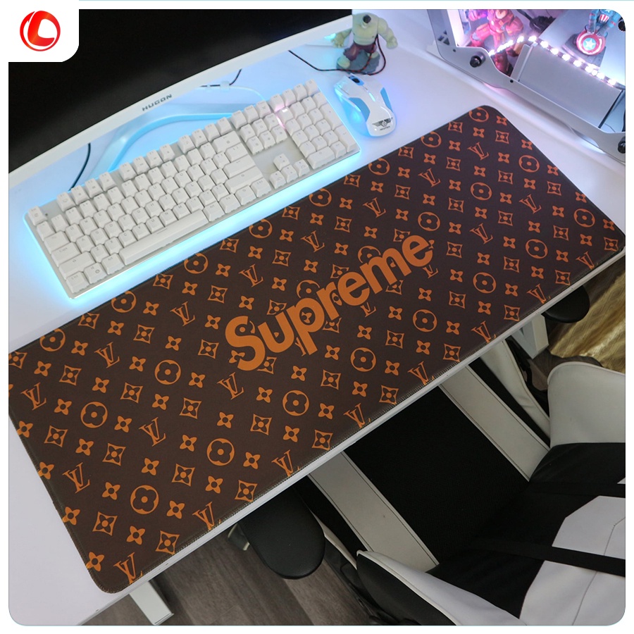 Pad Chuột Supreme Nâu [ Lót Chuột Cỡ Lớn ]