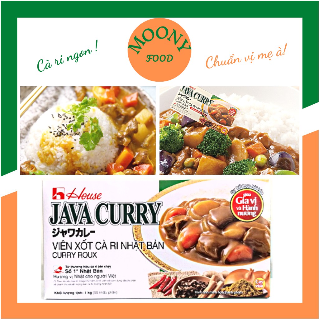 Viên Cà Ri Nhật Bản - Java Curry Hộp200G