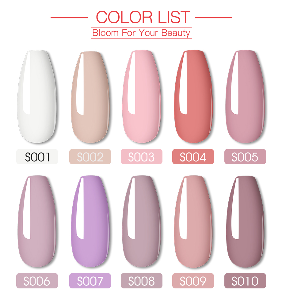 Gel Sơn Móng Tay Rosalind 7ml Màu Sáng