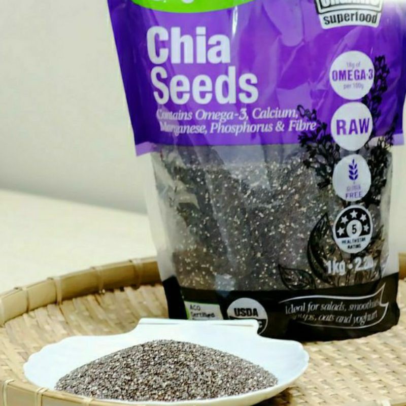 HẠT CHIA ÚC TÚI 1 KG nhat