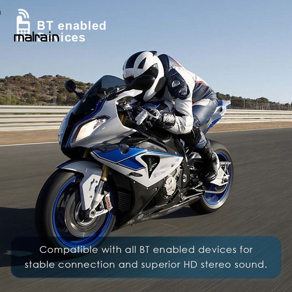 Tai Nghe Bluetooth 4.1 Gắn Mũ Bảo Hiểm Đi Xe Máy