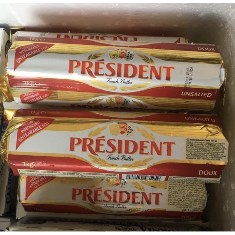 Bơ nhạt President 1kg