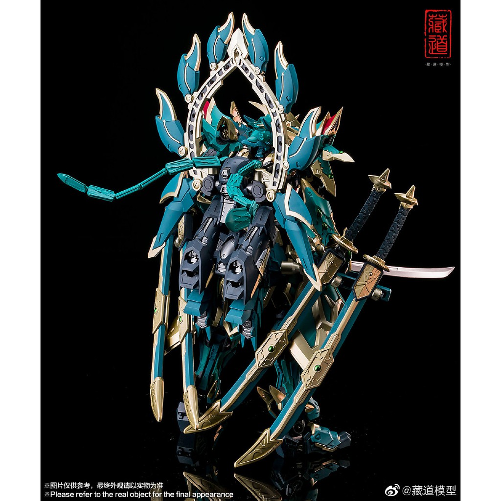 Mô Hình Metal Build 1/72 CD-01 Azure Dragon (BẢN MỚI TẶNG KÈM HEAD BONUS)