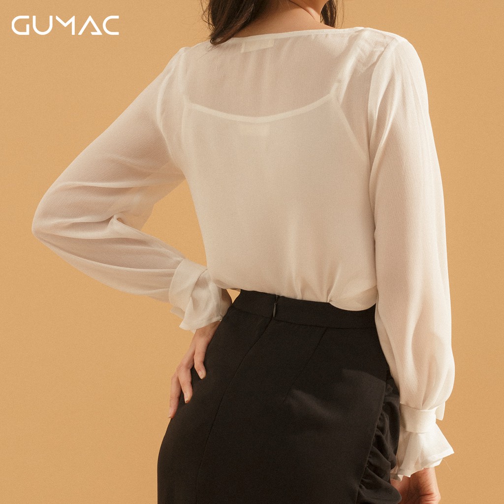 Áo sọc gân 2 lớp AA735 GUMAC | WebRaoVat - webraovat.net.vn