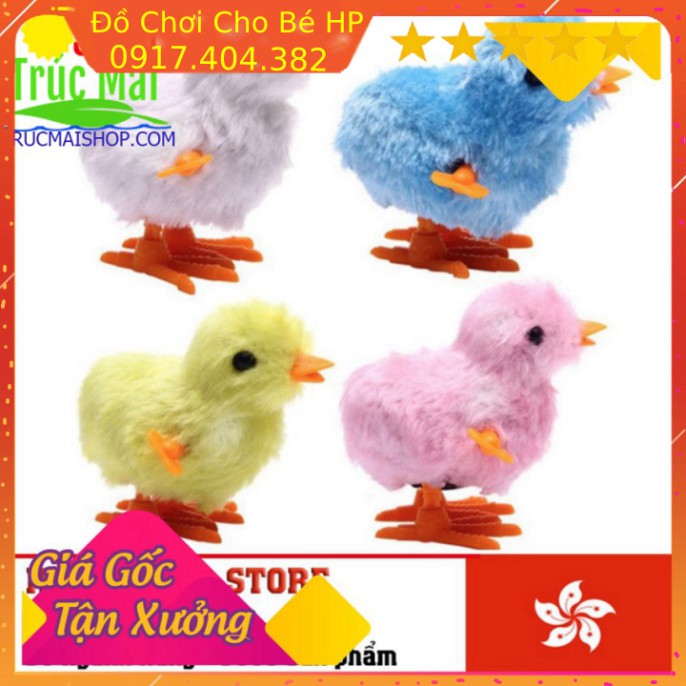 [SIÊU SALE] Gà bông chạy cót cho bé - Đồ chơi gà con độc đáo ✅Hàng Loại giá tận xưởng ✅  Đồ Chơi Trẻ Em HP