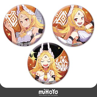 Set huy hiệu tròn vết thánh tiên tri mặt trời honkai impact 3