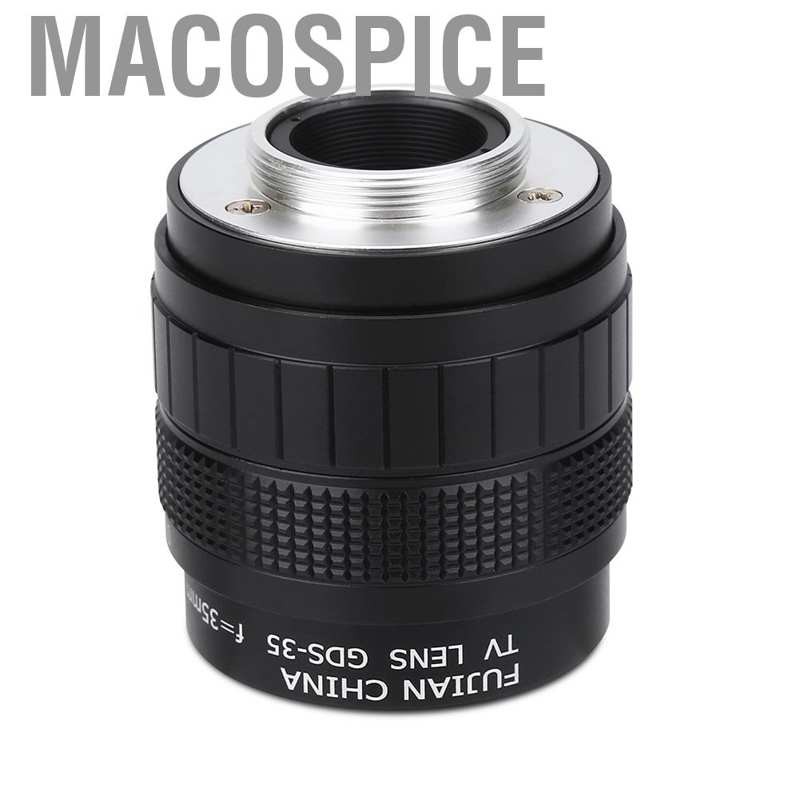 Ống kính Macospice Fujian thích hợp cho camera C / 1.7 in màu đen