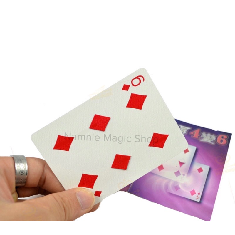 Ảo Thuật Biến Lá Bài 4 Thành 6, Bài Biểu Diễn Đường Phố, Đồ Chơi Sáng Tạo, Thông Minh Cho Bé