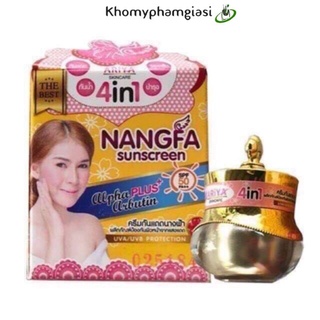 Kem chống nắng nangfa sunscree sps50pa+++ ,kem dưỡng trắng da thái lan.