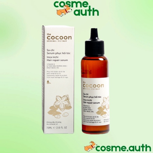 Tinh Chất Phục Hồi Tóc Cocoon Sa-chiInca Inchi Hair Repair Serum 70ml