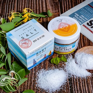 Muối tắm bé Sinh Dược 200gr an toàn cho bé- Vườn Đặc Sản.
