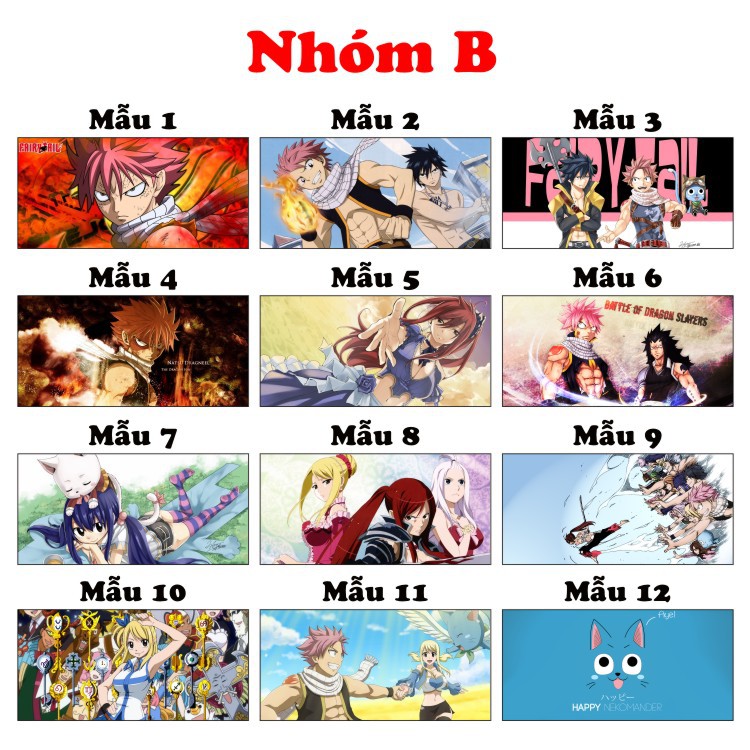 Ly sứ in hình Anime Fairy Tail Cốc uống nước đẹp làm quà tặng đặc biệt giá trị và ý nghĩa