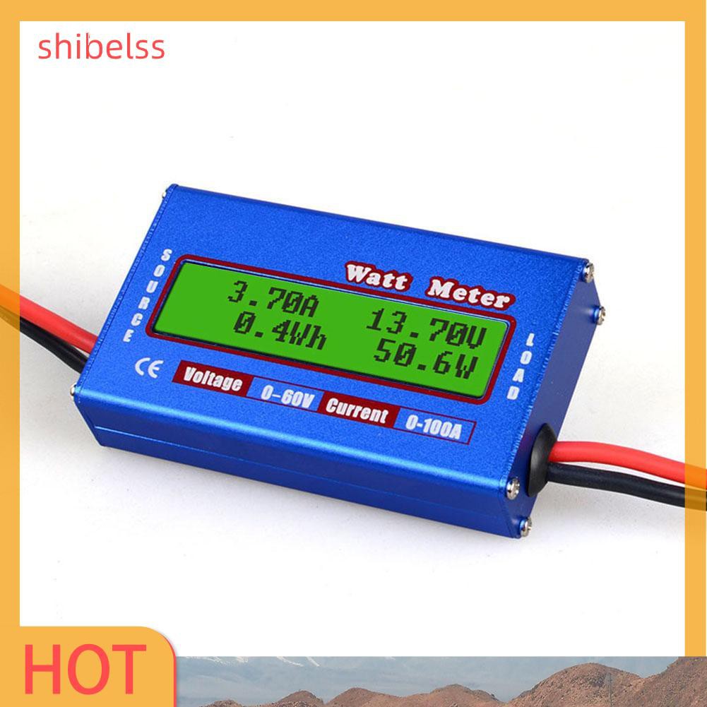 Máy Phân Tích Năng Lượng Pin Cân Bằng Điện Áp DC 60V 100A Watt Meter Checke