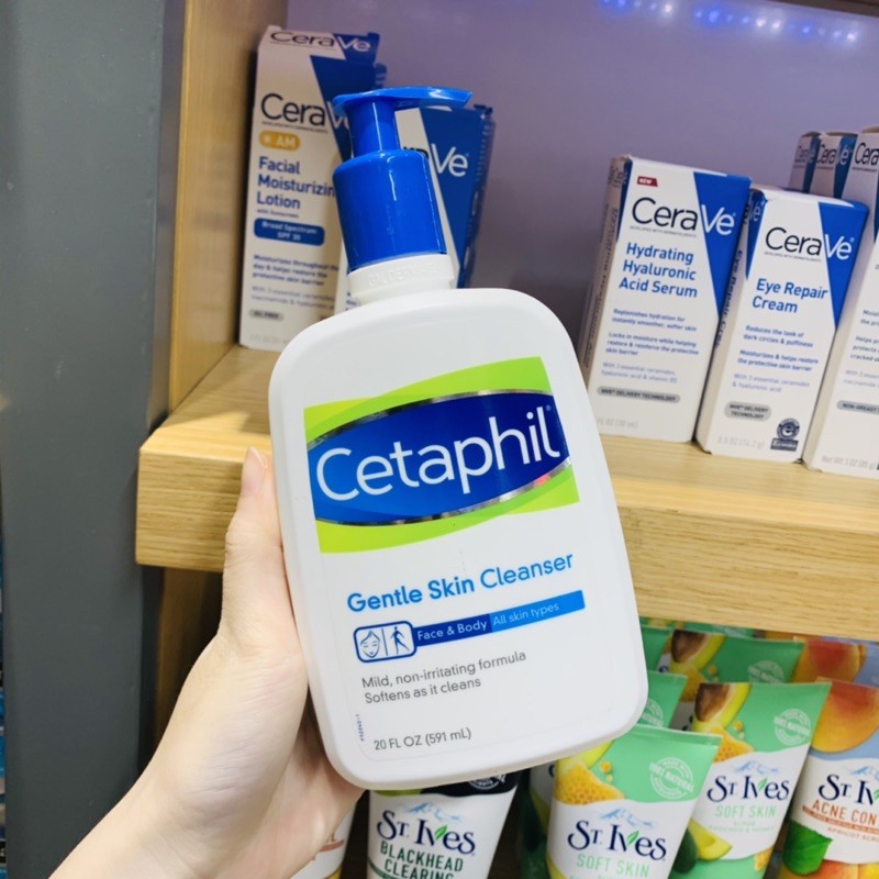 Sữa rửa mặt Cetaphil Gentle Skin Cleanser ( 591mL )